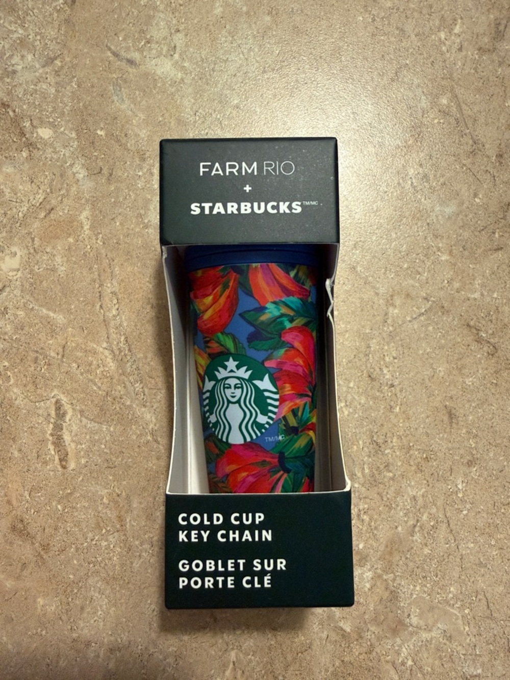 FARM Rio x Starbucks Cold Cup Keychain